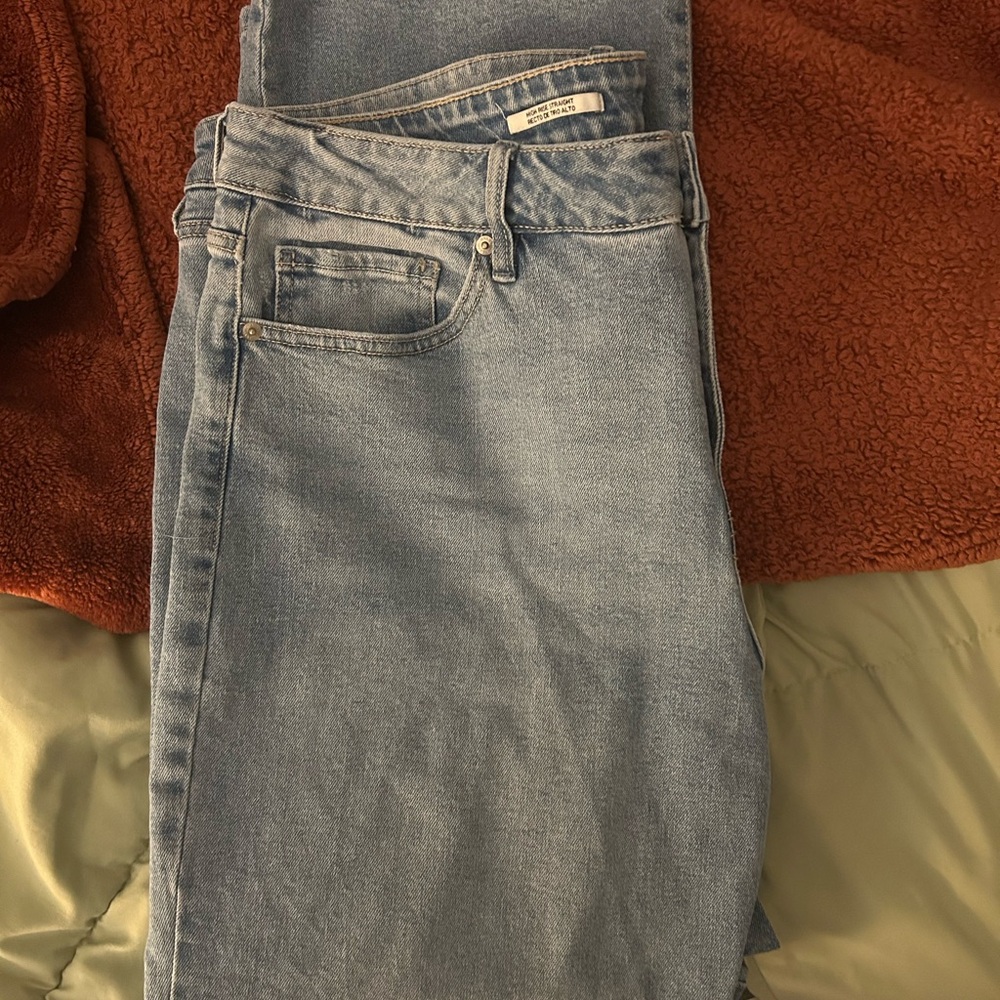 Ava & Viv High Rise Blue Jeans